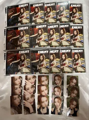 TWICE ENEMY 사나반 CD, 트레이딩 카드 15장 세트