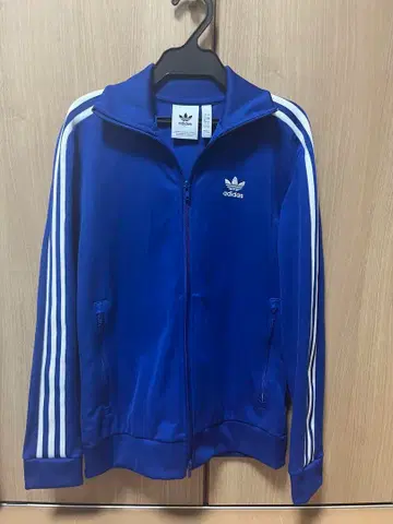adidas 파랑 트랙 자켓 더블 지퍼