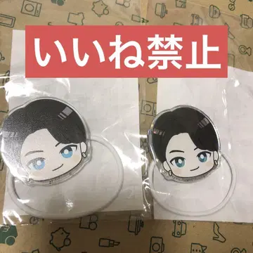 고주황색 머리끈 곰 발톱 마시로 2개 2