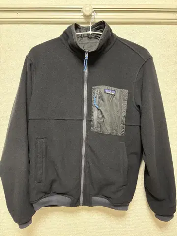 patagonia 블랙 플리스 자켓