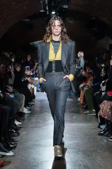 JOHNLAWRENCESULLIVAN 19aw 더블 테일러드 자켓