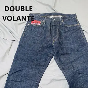 DOUBLE VOLANTE 데님 팬츠