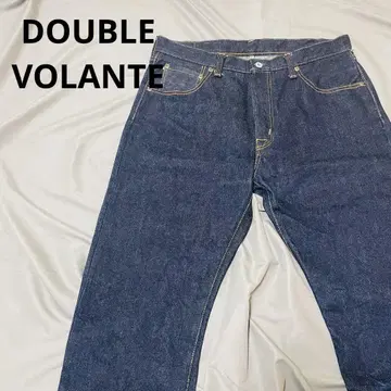 DOUBLE VOLANTE 데님 팬츠