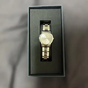 Daniel Wellington 실버 아날로그 시계