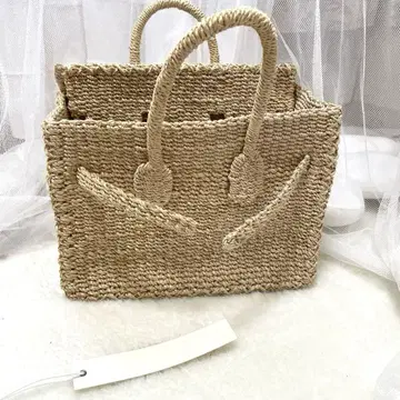 [ SEA ] 베이지 바스켓백