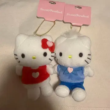 헬로키티 봉제 인형 스트랩