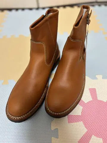 새상품, 미사용 Lee 브라운 가죽 엔지니어 부츠 26cm