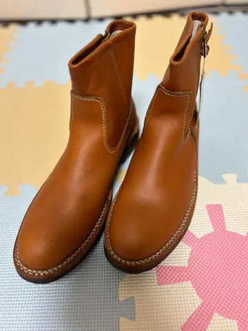 새상품, 미사용 Lee 브라운 가죽 엔지니어 부츠 26cm