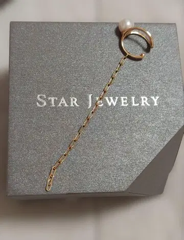 STAR JEWELRY 이어커프 아야코 진주 장식