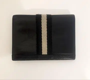 BALLY 명함지갑 블랙