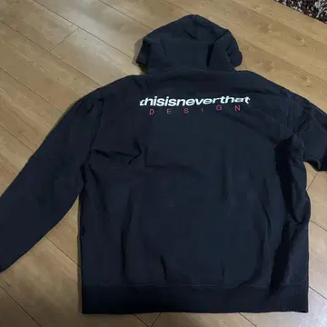 [ 인기 ] thisisneverthat 후드티 후디 블랙 블랙 L