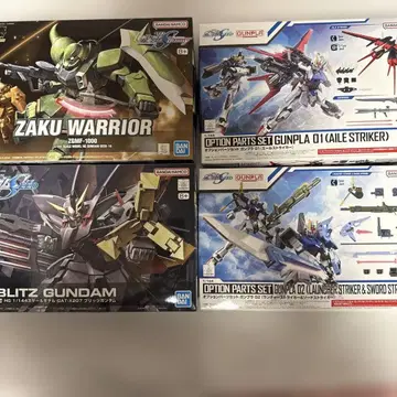 HG 1/144 블리츠 건담 자쿠 워리어 옵션