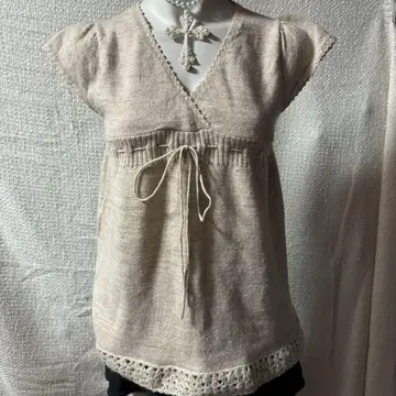 헤이세이 갸루 Y2K 페어리 그런지 모리걸 니트 위시코어