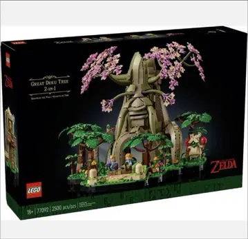 LEGO 젤다의 전설 데쿠의 나무 2in1 77092 2500피스 미개봉