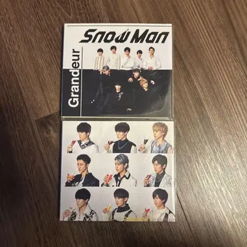 SnowMan Grandeur 2 형태 세트 특전 있음