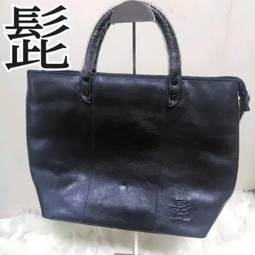 토트백 히게백 HARVEST LABEL 블랙 네이비