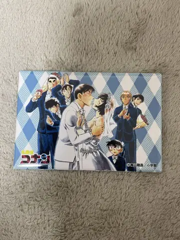 코난 스퀘어 캔뱃지 경찰학교 선데이샵