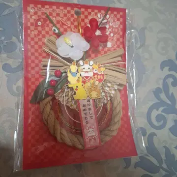 포켓몬 센터 오리지널 미니 장식 부속품 데덴네 떡국 설날
