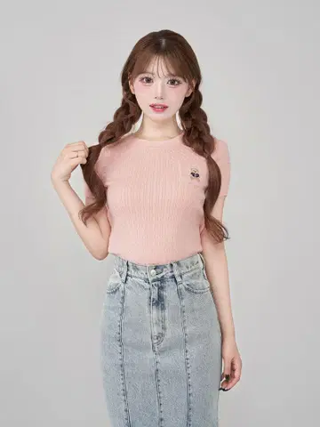다리치 Darich D 베어 케이블 니트탑