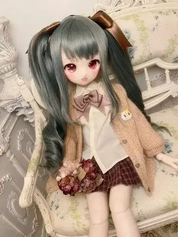 딜러제 인형용 가발 8-9inch DD/MDD/SD/MSD