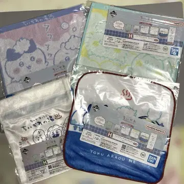 치이카와 제일복권 H상 복주머니 x 1 타월 x 3