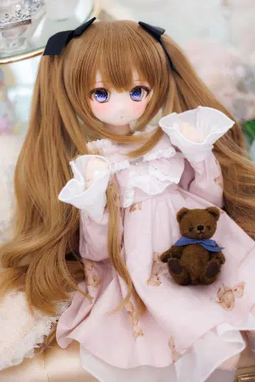 Ronshuka Couture MDD 프릴 요크 원피스 테디베어