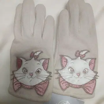 디즈니 장갑 크림색 마리 프리 사이즈