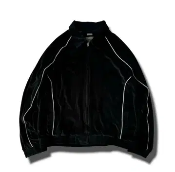 Bruno design velours zip up track jacket