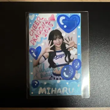 MIHARU 치어리더 2025 폴라로이드