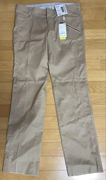 CUTTER&BUCK 베이지 치노 팬츠 사이드 지퍼 size 92