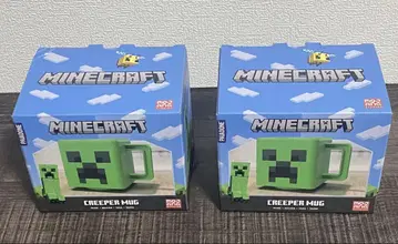 Minecraft 크리퍼 머그 2개 세트