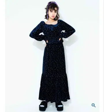 새상품 CandyStripper FLOWER VELOUR 셋업