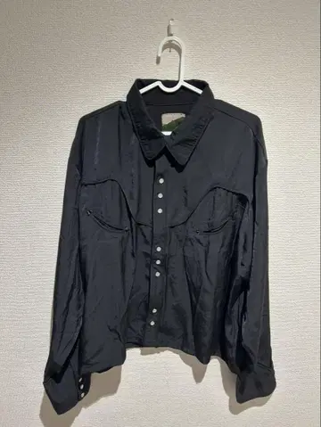 B.BALLSY 블랙 긴팔 셔츠