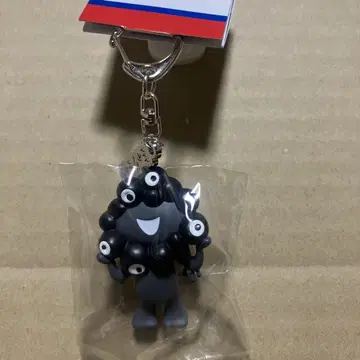 EXPO2025 미야쿠미야쿠 입체 PVC 키링 플레이트 포함 블랙
