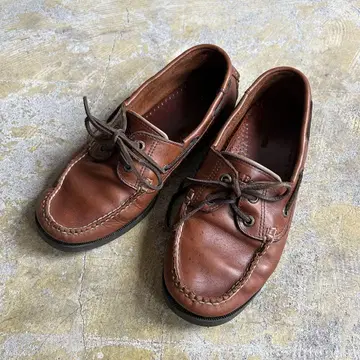USA L.L.Bean 카스코 베이 보트 모크 데크 신발 US8