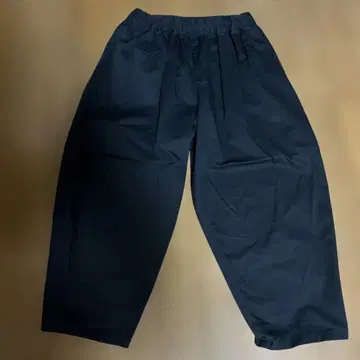 오로네 코튼 팬츠 블랙