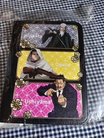 골든 카무이 약 수첩 케이스 약 수첩 커버 히지카타 오가타 우시야마