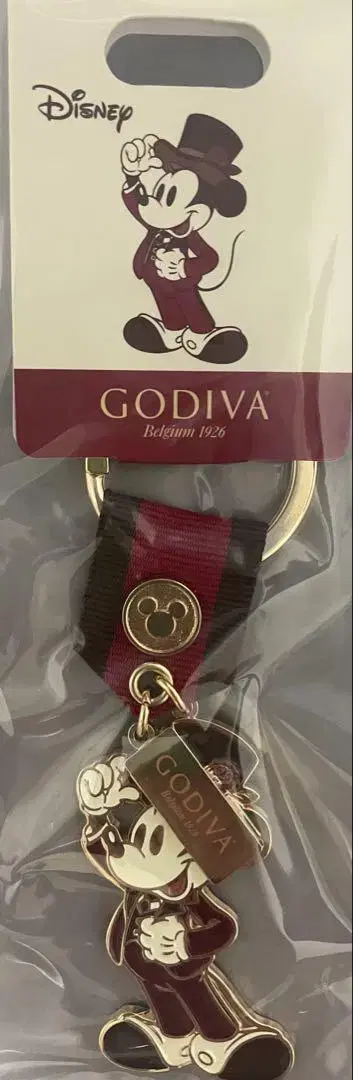 디즈니 GODIVA 미키마우스 키링