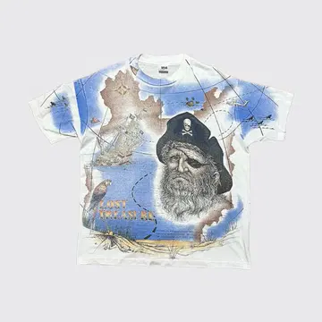 LOST TREASURE 90s T셔츠 anvil USA제