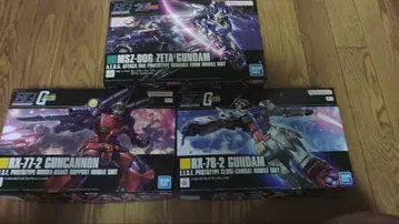 HG 건담 프라모델 3종 세트 ZETA GUNDAM 외