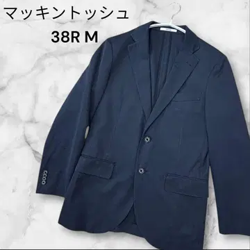 매킨토시 테일러드 자켓 38R M 네이비