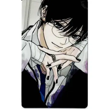봄/여름/가을/겨울 계 남자 트레이딩 카드 여름