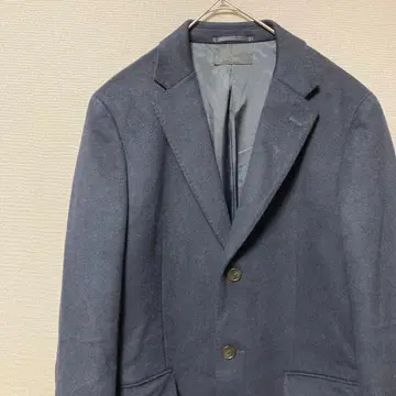 유니클로 체스터 코트 (M 상당) 울&캐시미어 10% 혼 네이비 출퇴근