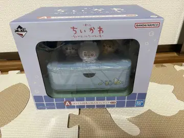 제일복권 치이카와 (먼작귀) A상 포근한 동네 목욕탕 소품함 피규어