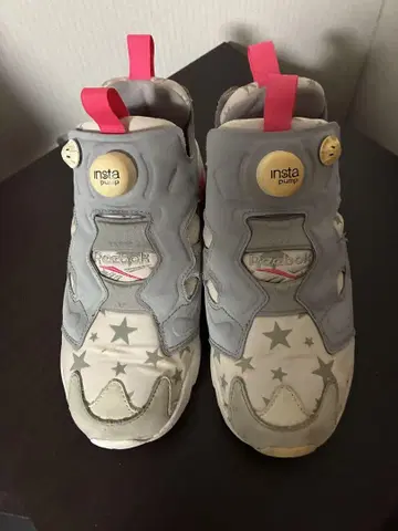 Reebok 인스타펌프 퓨리 그레이/화이트/핑크