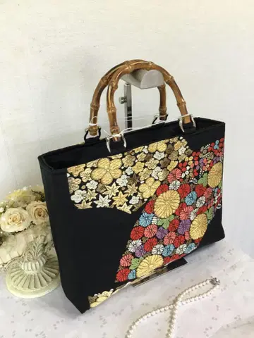 핸드메이드 리메이크 오비 빅 토트백 480