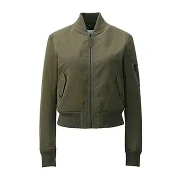 UNIQLO CARINE ROITFELD 밀리터리 블루종 택 포함 새상품
