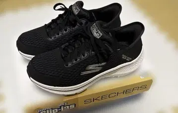 SKECHERS GO RUN 블랙 23cm