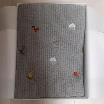 FEILER x pionunnal 그레이 토트백 상자 포함