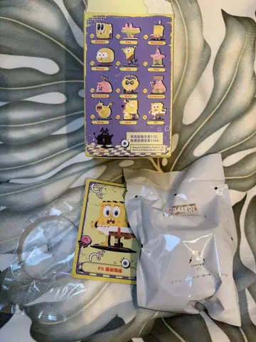 스펀지밥 POPMART 피규어 fit